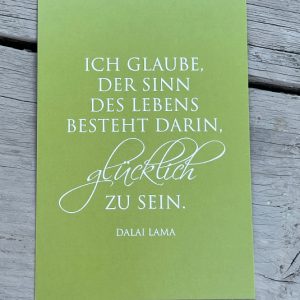 Karte – Sinn des Lebens